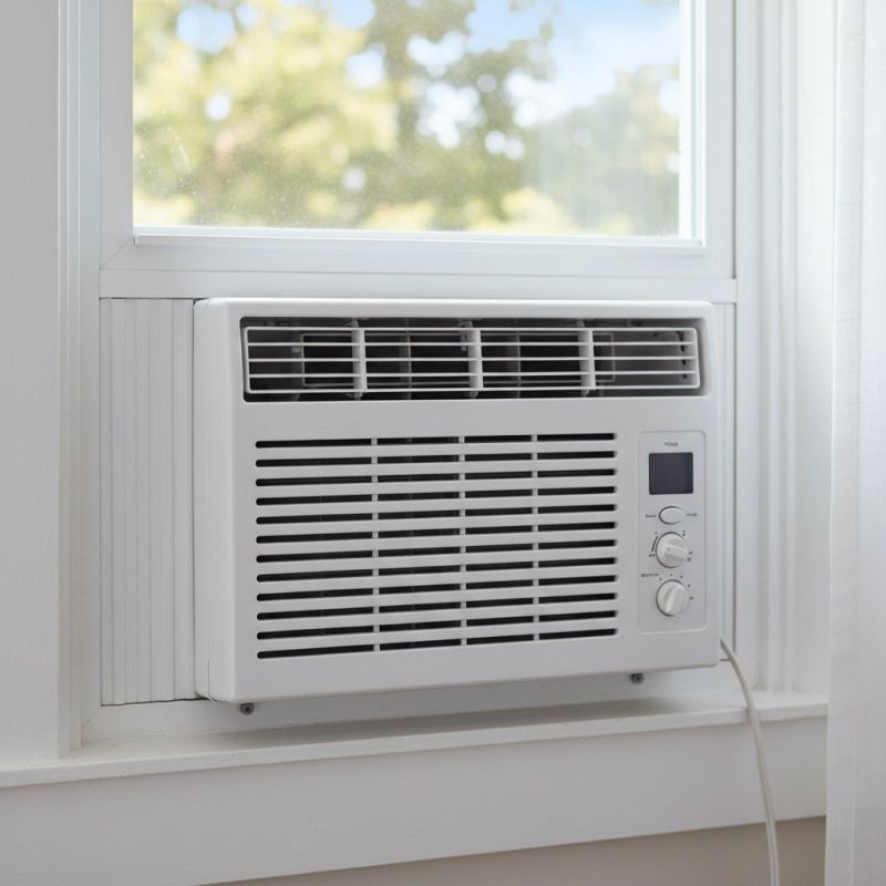 Window Air Conditioner Installation detail